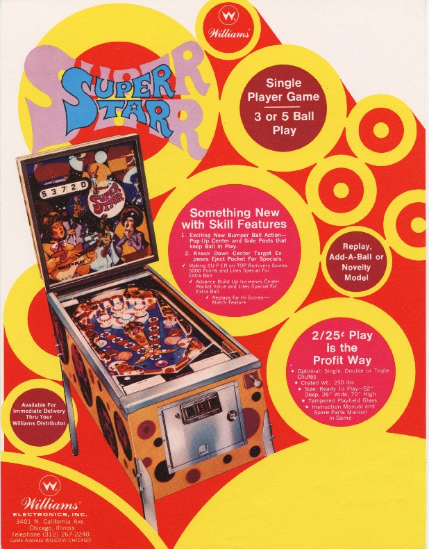SUPER STAR (Williams) Flyer