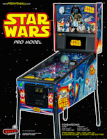STAR WARS COMIC PRO (Stern) Flyer