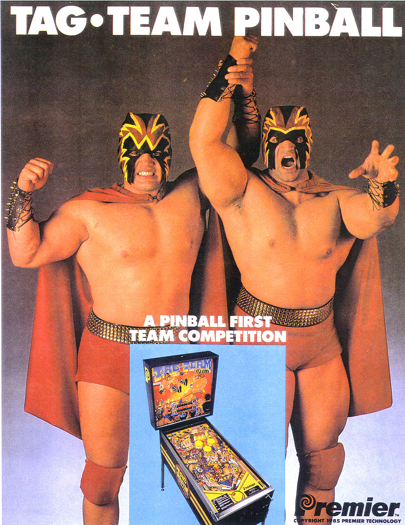 TAG TEAM (Gottlieb) Flyer
