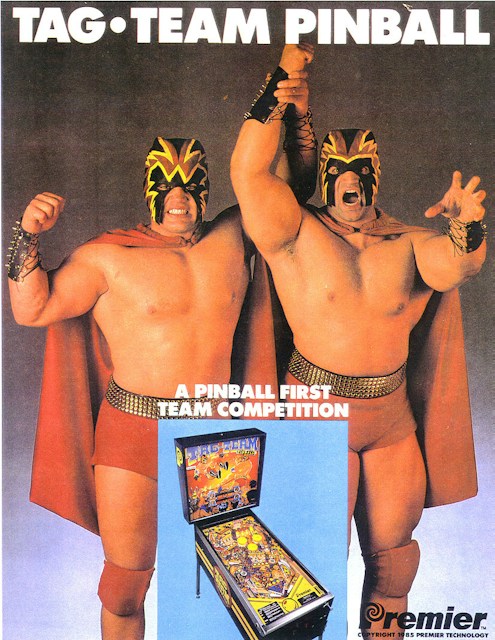 TAG TEAM (Gottlieb) Flyer