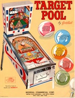 TARGET POOL (Gottlieb) Flyer