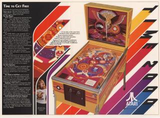 TIME 2000 (Atari) Flyer