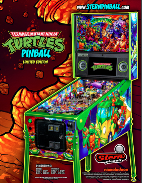 TEENAGE MUTANT NINJA TURTLES LE (Stern) Flyer