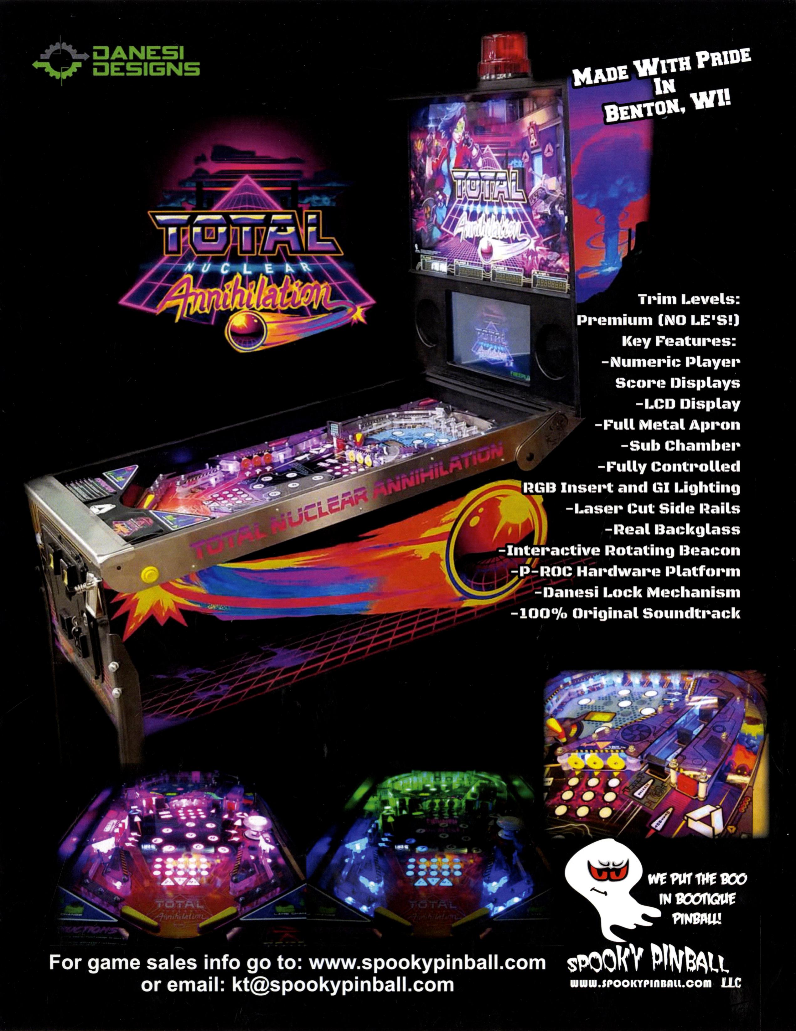 TOTAL NUCLEAR ANNIHILATION (Spooky) Flyer