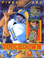 TOUCHDOWN (Gottlieb) Flyer