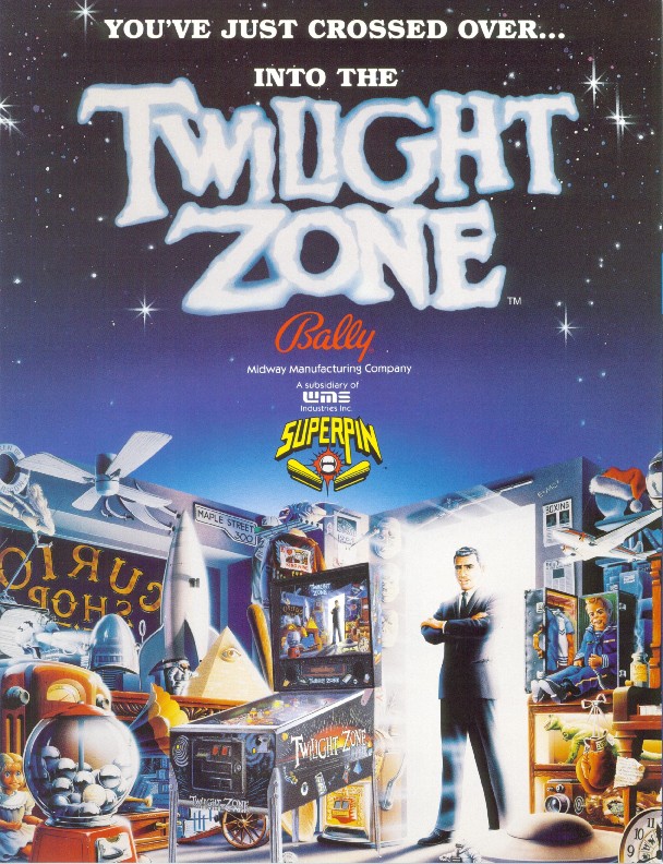 TWILIGHT ZONE (Bally) Flyer