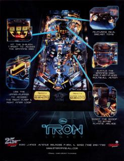 TRON (Stern) Flyer