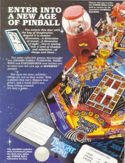 TWILIGHT ZONE (Bally) Flyer