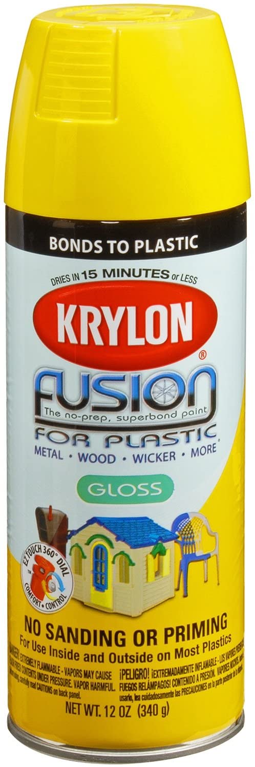 Spray paint - Krylon FUSION yellow sunbeam