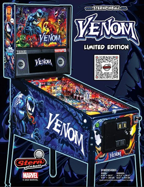 VENOM LIMITED EDITION (Stern) Flyer