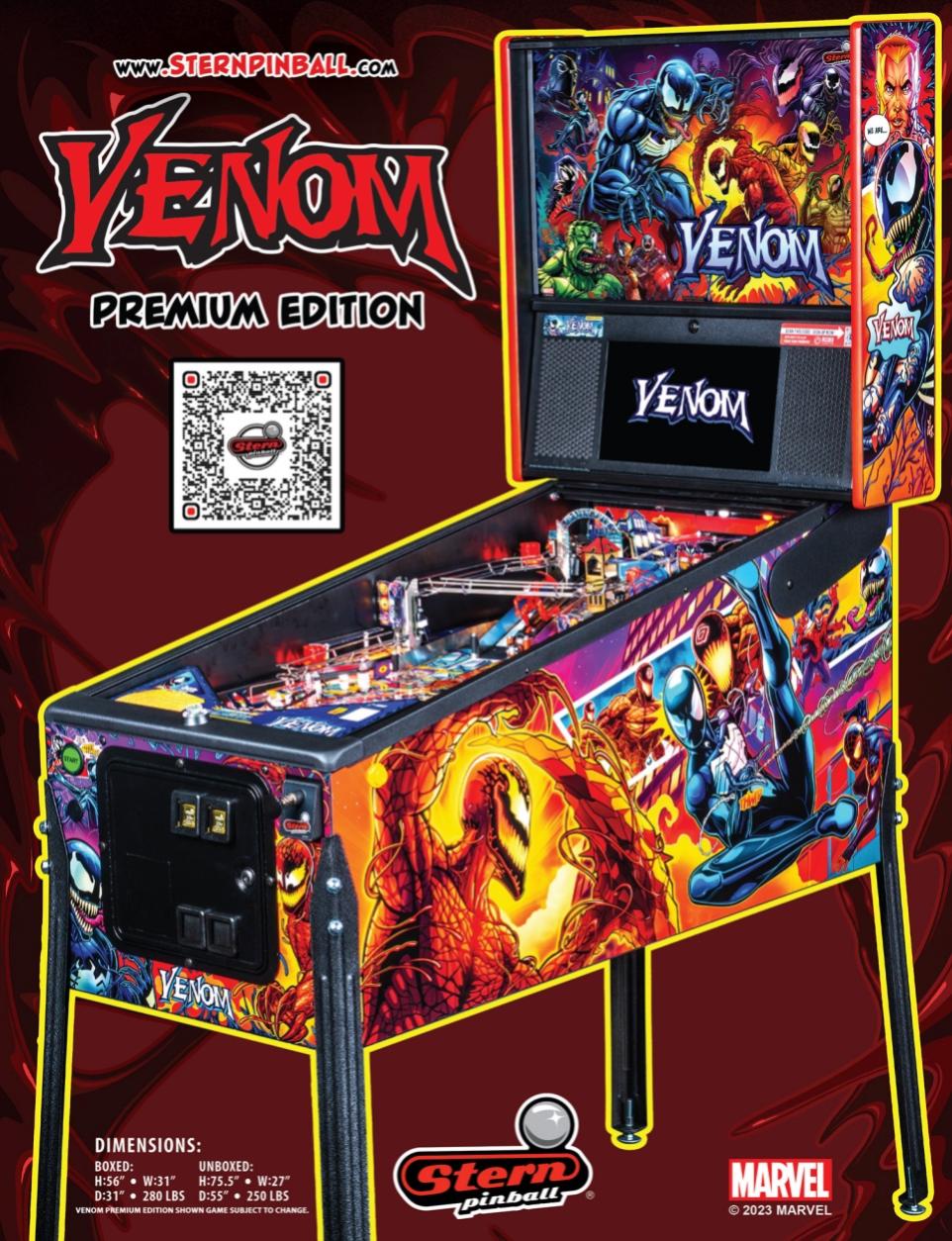 VENOM PREMIUM (Stern) Flyer