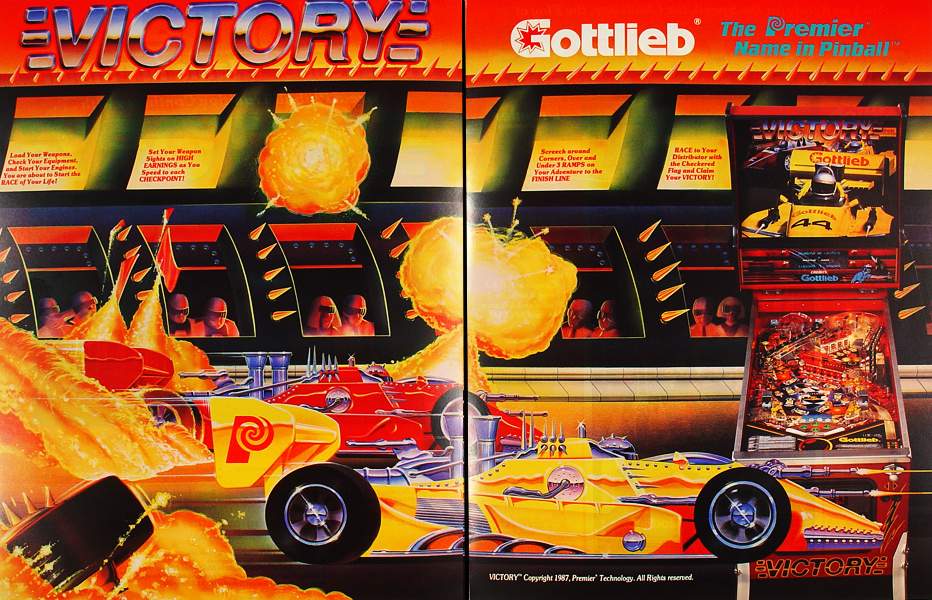 VICTORY (Gottlieb) Flyer