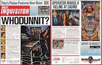 WHO DUNNIT (Bally) Flyer