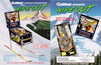 WIPE OUT (Gottlieb) Flyer