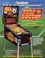 WORLD CHALLENGE SOCCER (Gottlieb) Flyer