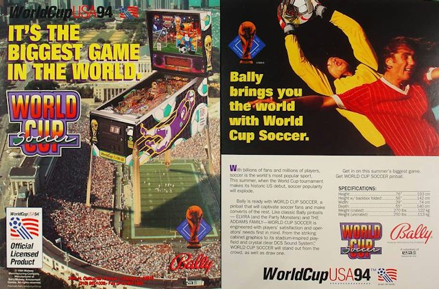 WORLD CUP SOCCER (Bally) Flyer