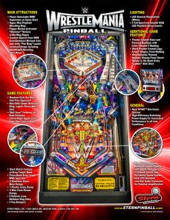 WWE WRESTLEMANIA PRO (Stern) Flyer