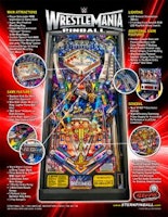 WWE WRESTLEMANIA PRO (Stern) Flyer