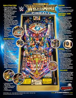 WWE WRESTLEMANIA LE (Stern) Flyer