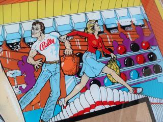 G-408-31 - STRIKES & SPARES (Bally) Backglass - Marco