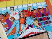 STRIKES & SPARES (Bally) Backglass