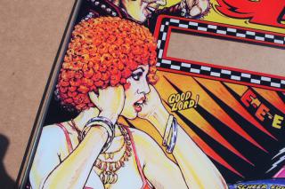 NITRO GROUNDSHAKER (Bally) Backglass