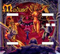 MEDUSA (Bally) Backglass
