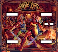 VIKING (Bally) Backglass