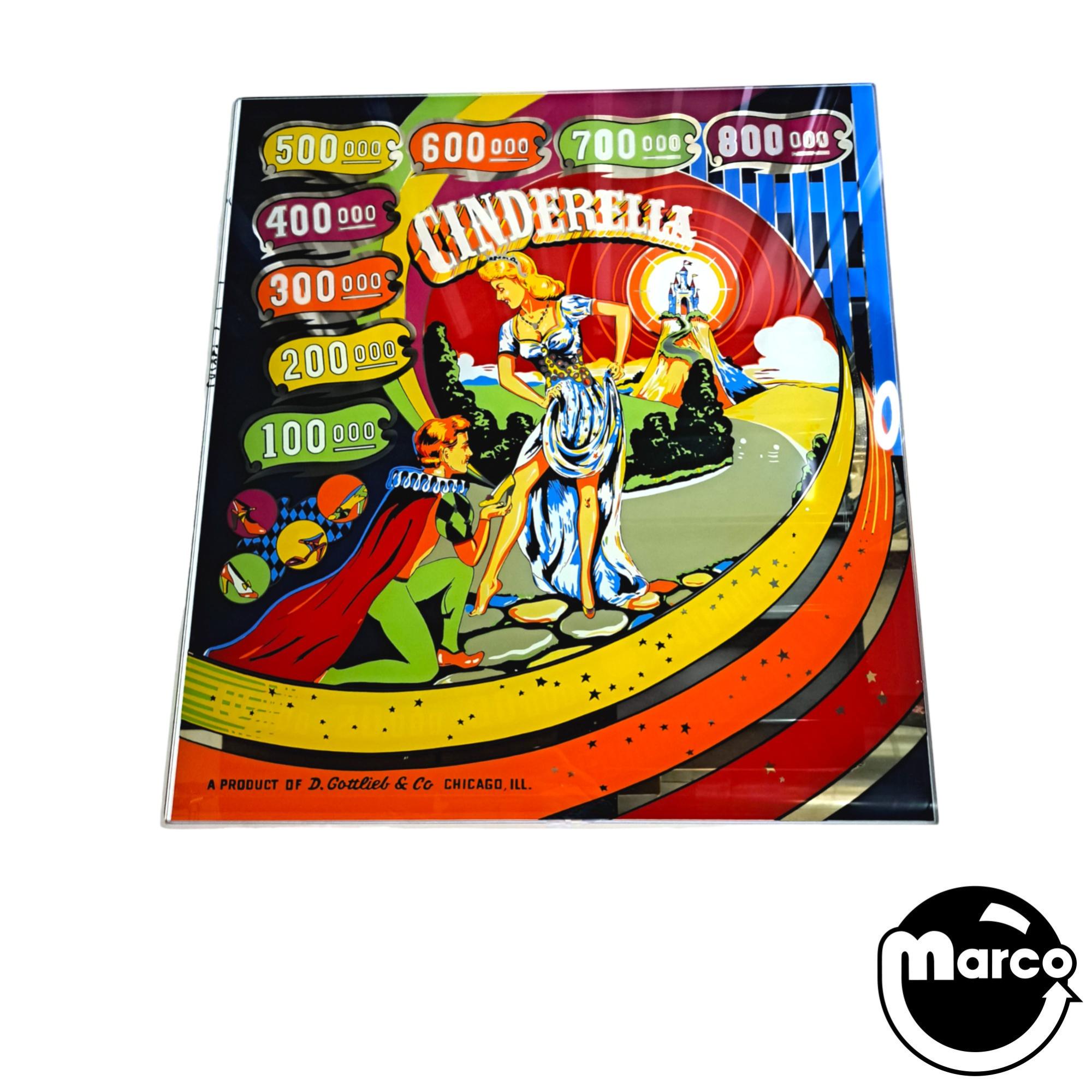 CINDERELLA (Gottlieb) Backglass