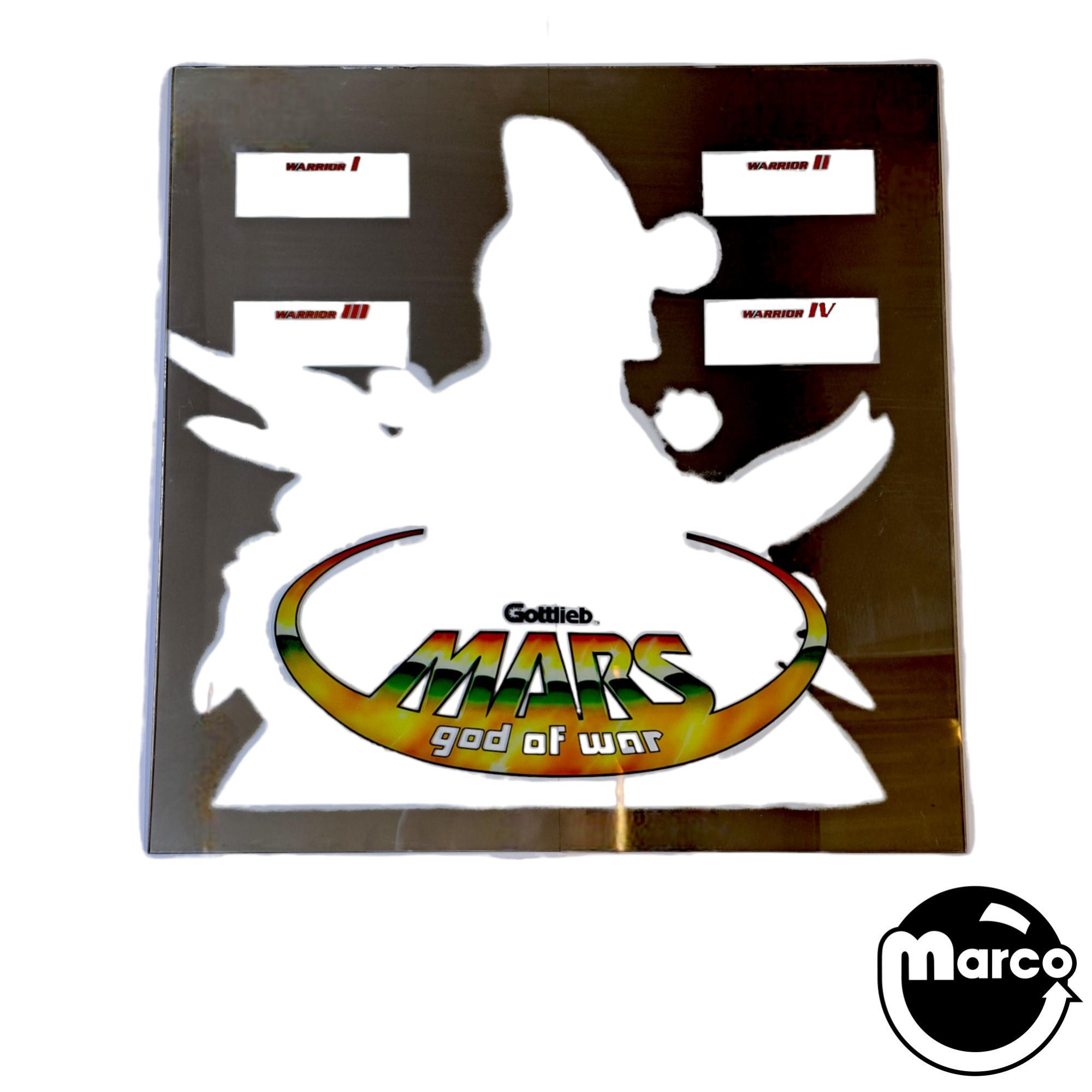 MARS (Gottlieb) Backglass