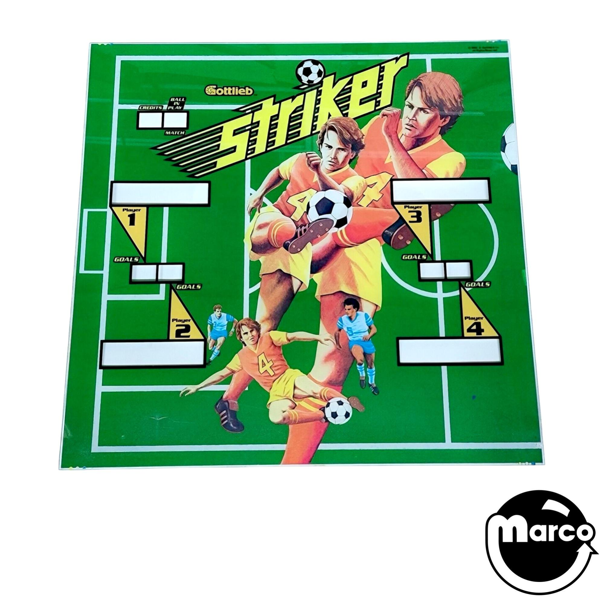 STRIKER (Gottlieb) Backglass