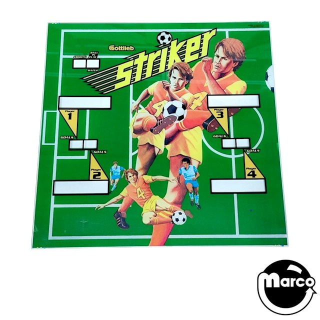 STRIKER (Gottlieb) Backglass
