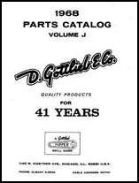 Gottlieb® 1968 Parts Catalog Vol. J