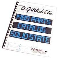 Gottlieb&reg; 1980 Parts Catalog