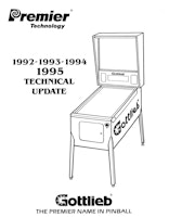 Gottlieb&reg; '92-'93-'94-'95 Tech Updates