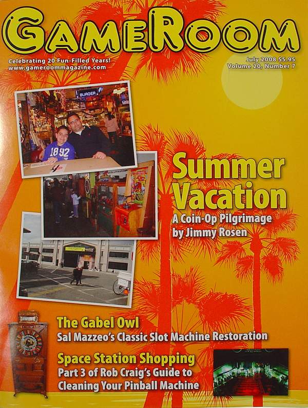 Gameroom Magazine V20N07 July 2008