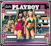 PLAYBOY (Bally 1978) Backglass