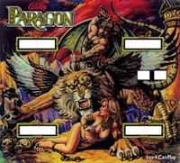 PARAGON (Bally) Backglass
