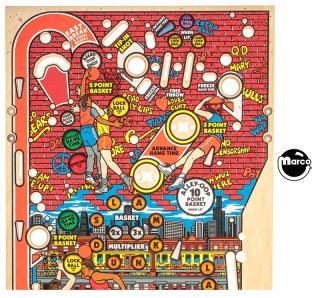 HOOPS (Gottlieb) Playfield