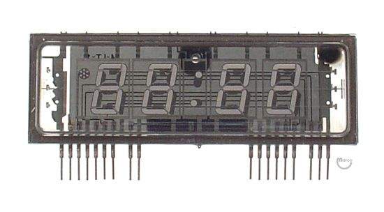 Fluorescent Display Glass 4 digit GTB