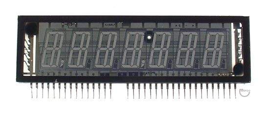 Fluorescent Display Glass 7 digit (GTB)