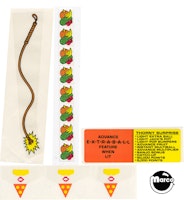 CACTUS JACK'S (Gottlieb) Decal set