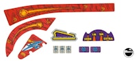GLADIATORS (Gottlieb) Decal set