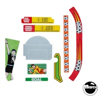 WORLD CHALLENGE SOCCER (Gottlieb) Decal set