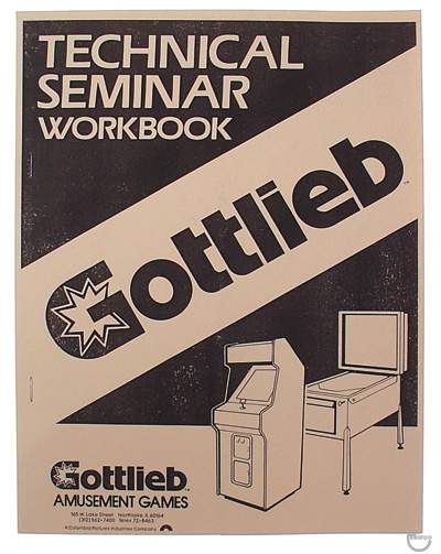 Gottlieb®1983 Technical Seminar Workbook