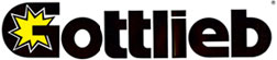 Bumper sticker Gottlieb logo 4 x 18 inch