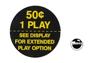 Apron decal Gottlieb System 3 extended 30179