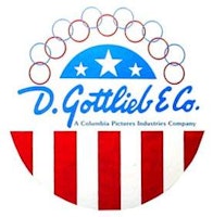 Coin door decal Gottlieb StarStripe