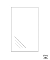 Glass playfield 24-5/8 x 48-3/8 GTB wide
