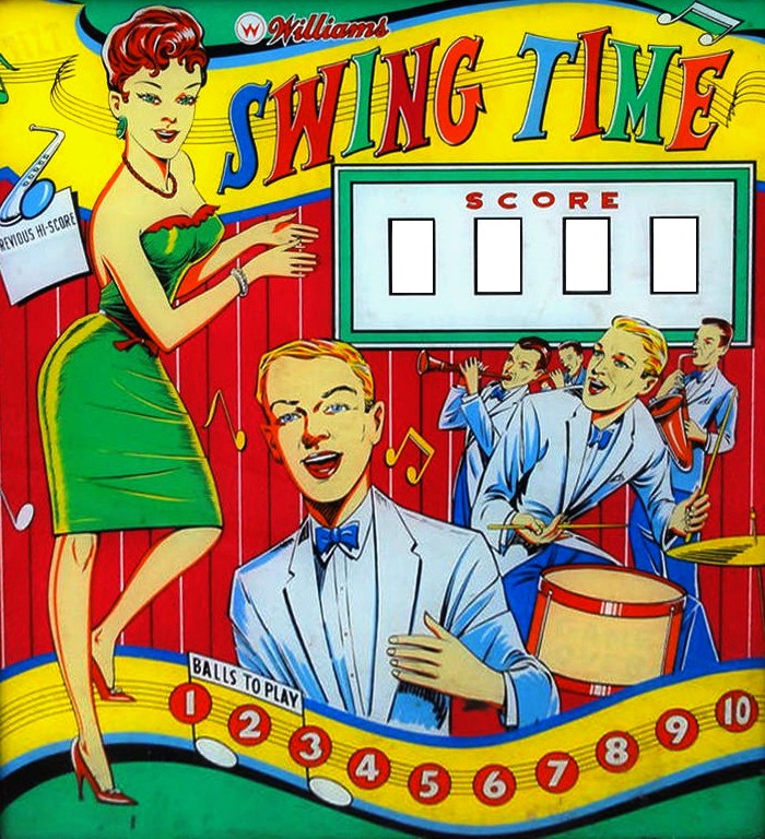 GX3067 - SWING TIME - Marco Pinball Parts